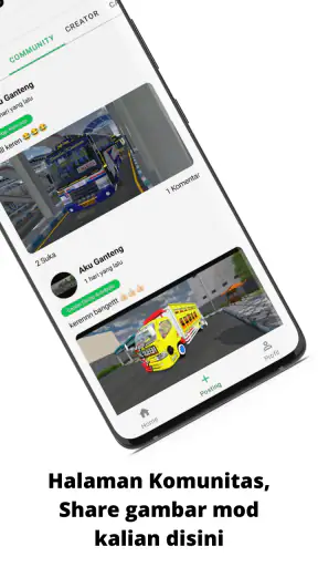 Bus Simulator MOD Wahyu Abadi screenshot