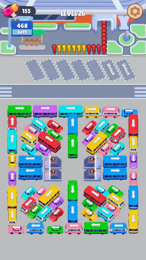 Bus Sort: Car Parking Jam screenshot