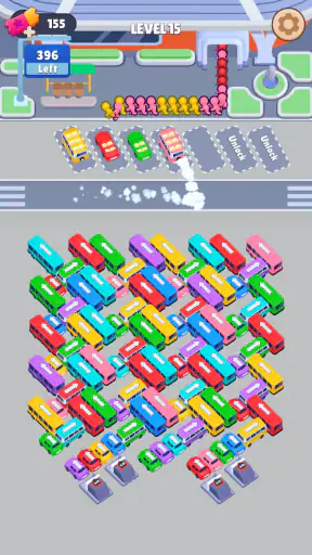 Bus Sort: Car Parking Jam screenshot