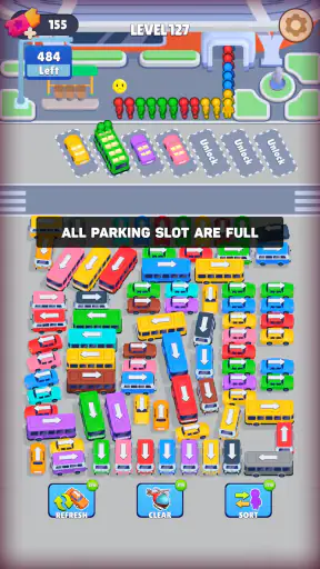 Bus Sort: Car Parking Jam screenshot