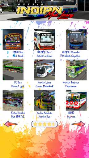 Bussid Indian Mod Livery screenshot