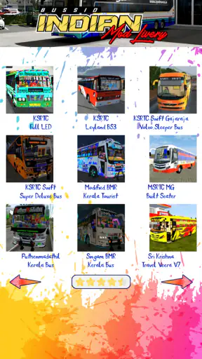 Bussid Indian Mod Livery screenshot