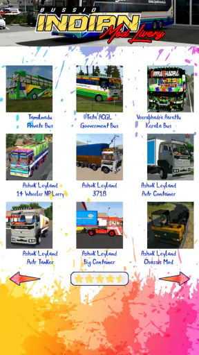 Bussid Indian Mod Livery screenshot