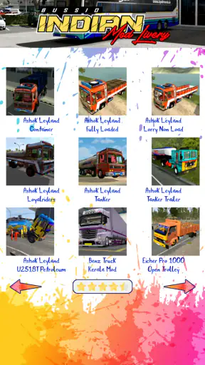 Bussid Indian Mod Livery screenshot