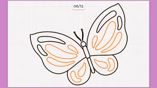 Butterfly Draw Step by Step screenshot