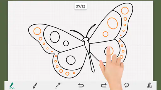 Butterfly Draw Step by Step screenshot