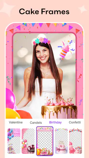 Cake Frame | तस्वीर संपादक screenshot