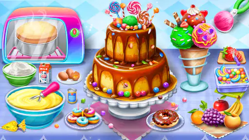 Cake Maker: DIY Baking Games screenshot