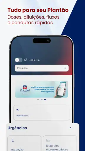 CalcMed: Plantão médico, UTI + screenshot