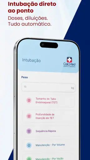 CalcMed: Plantão médico, UTI + screenshot