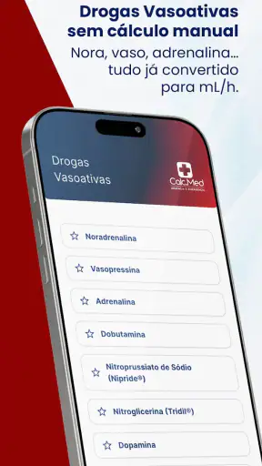 CalcMed: Plantão médico, UTI + screenshot