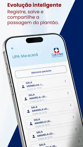 CalcMed: Plantão médico, UTI + screenshot