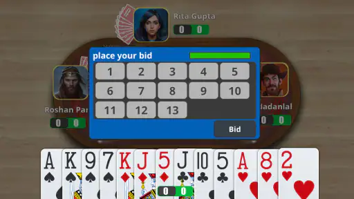 Call break Online : Tash game screenshot
