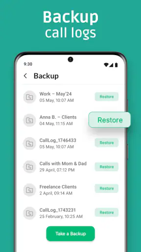 Call Log Editor: Edit & Backup screenshot