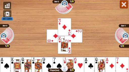 Callbreak Overcall Game screenshot
