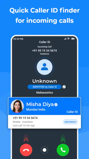 Show Caller ID Name & Location screenshot