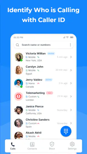Show Caller ID Name & Location screenshot