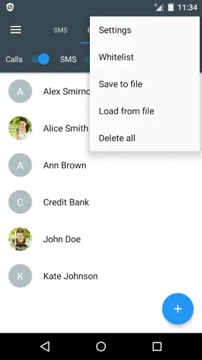 Calls Blacklist - Call Blocker screenshot