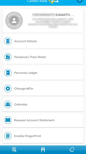 Canara e-Passbook screenshot