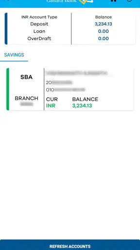 Canara e-Passbook screenshot