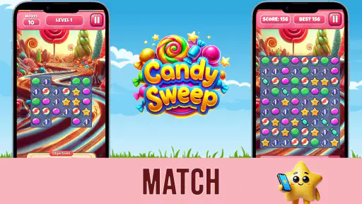 Candy Sweep Puzzle screenshot