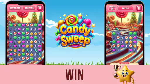Candy Sweep Puzzle screenshot