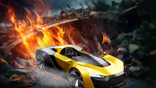 Car Race 3D: Mountain Climb screenshot