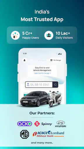 CarInfo - आरटीओ वाहन सूचना ऐप screenshot