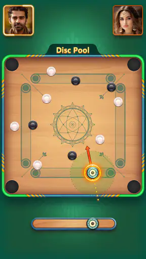 Carrom Go-Disc Board Game screenshot