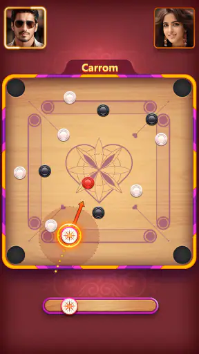 Carrom Go-Disc Board Game screenshot