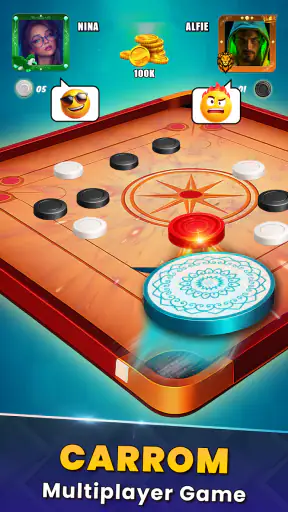 Carrom Online Multiplayer Game screenshot