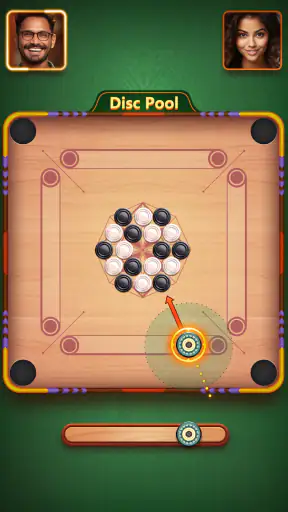 Carrom Plus-Disc Board Game screenshot