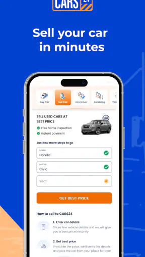 CARS24 UAE: Used cars, Drivers screenshot