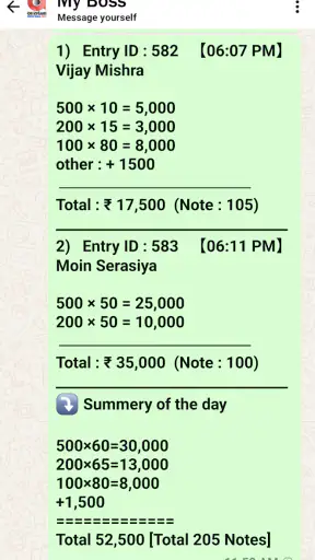 Cash Calculator & Credit Debit screenshot
