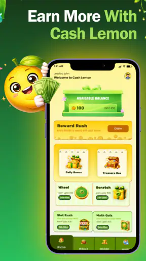 Cash Lemon - Play Games & Task screenshot