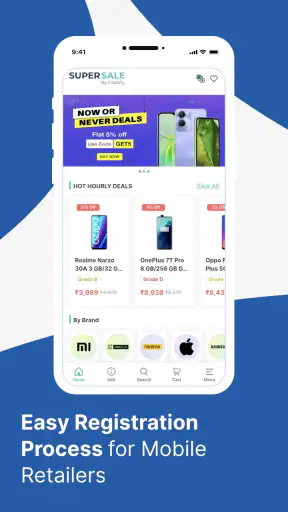 Cashify SuperSale B2B App screenshot