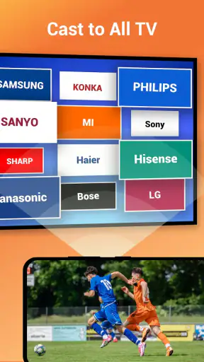 Cast to TV, Chromcast & Roku screenshot