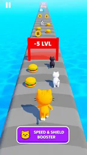 Cat Runner Evolution screenshot