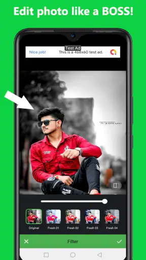 CB Background Photo Editor screenshot
