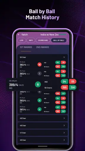 Champion Cricket Live Line screenshot