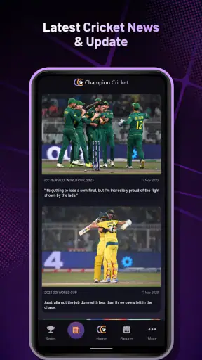 Champion Cricket Live Line screenshot