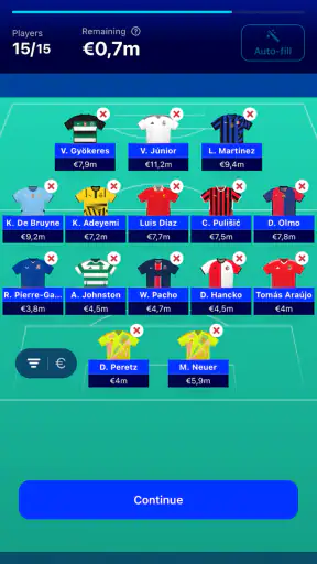 Champions League Official screenshot