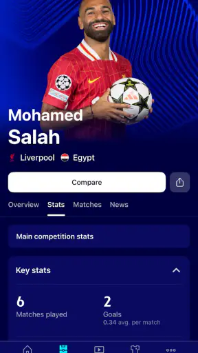 Champions League Official screenshot