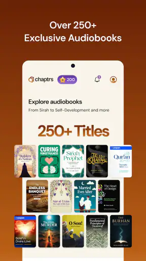 Chaptrs - Islamic Audiobooks screenshot