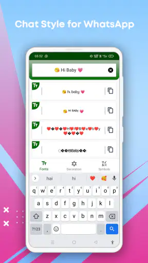 Chat Style for WA :Fonts screenshot