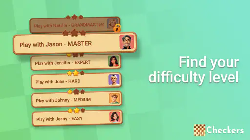 Checkers Online screenshot