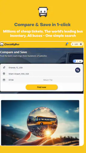 CheckMyBus: Find bus tickets! screenshot
