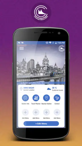 Chennai Metro Rail screenshot