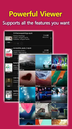 CherieViewer-Heic,EPUB,Comic screenshot