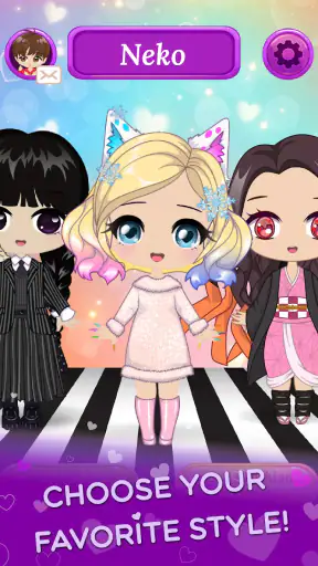 Chibi Dress Up Beauty Salon screenshot